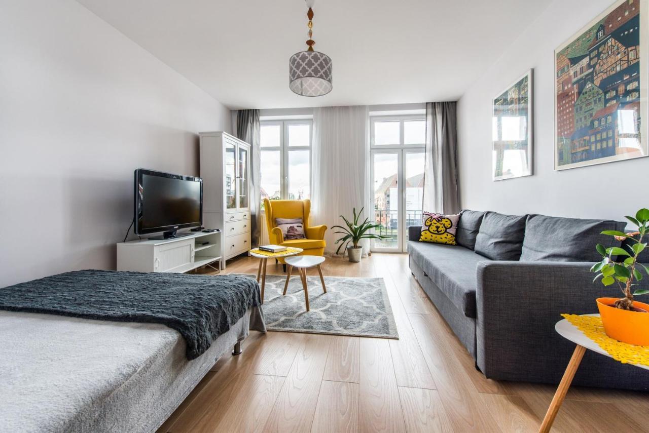 Hello Apartments Amazing River View 4 Bedrooms & Balcony Gdansk Luaran gambar