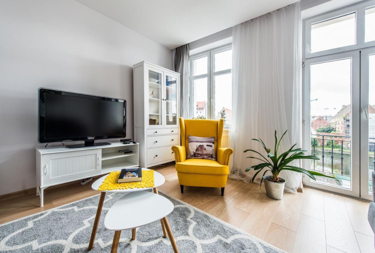 Hello Apartments Amazing River View 4 Bedrooms & Balcony Gdansk Luaran gambar